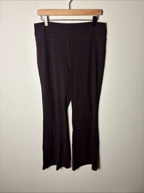 Lululemon Groove Nulu High-Rise Flared Pant *Short Sequoia Brown W5HIRS